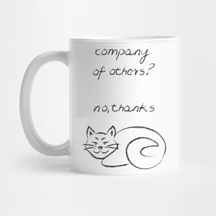 Cat is enough Mug